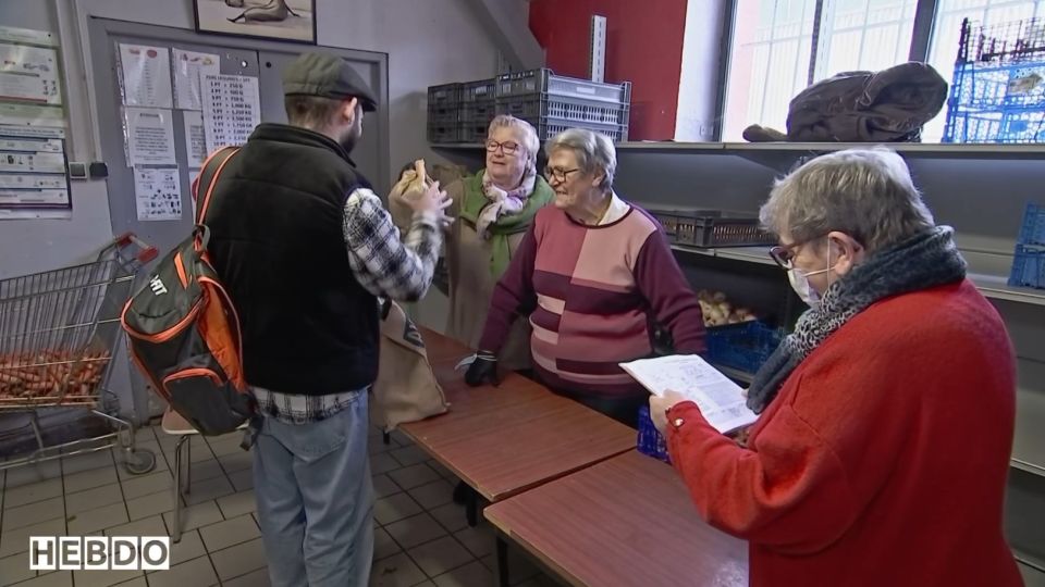 L'hebdo : aux Restos du Coeur