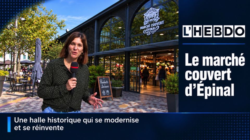 L'hebdo  au marché couvert d'Épinal