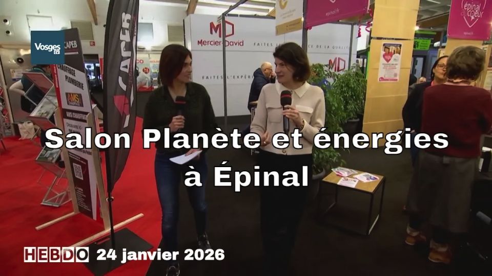 L'Hebdo au Salon Planète et énergies à Épinal