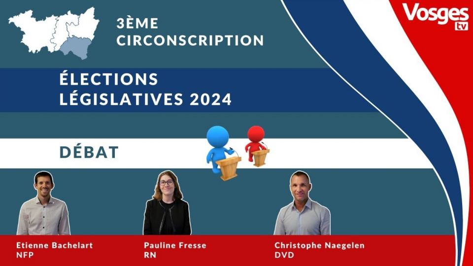 Débat sur les élections législatives anticipées : 3ème circonscription