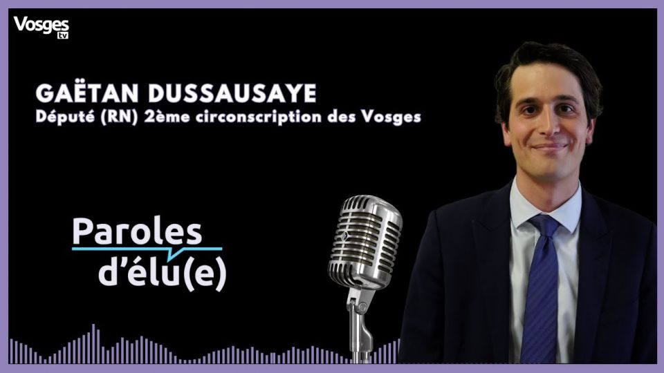Paroles d'élu(e) avec Gaëtan Dussausaye