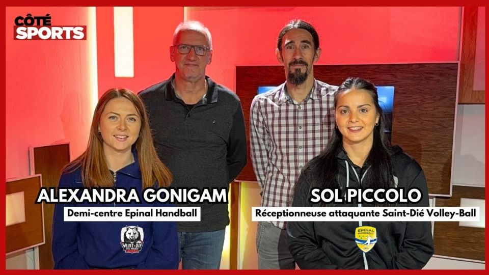 Côté Sports : Sol Piccolo & Alexandra Gonigam