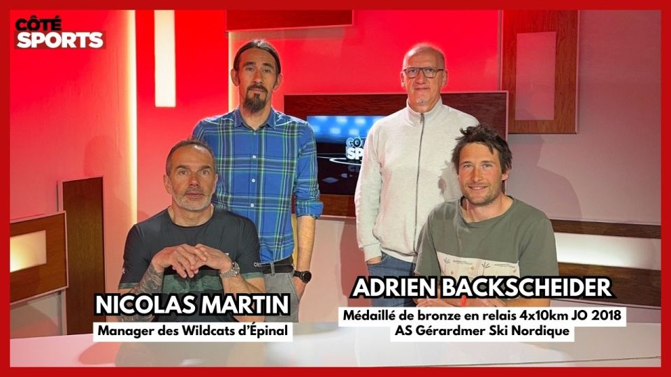 Côté Sports : Nicolas Martin & Adrien Backscheider