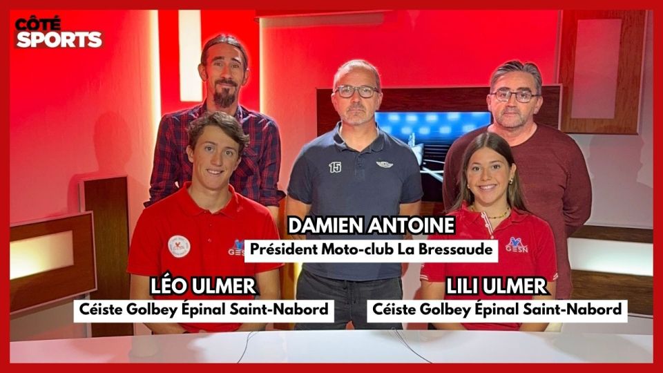 Côté Sports : Damien Antoine, Léo & Lili Ulmer