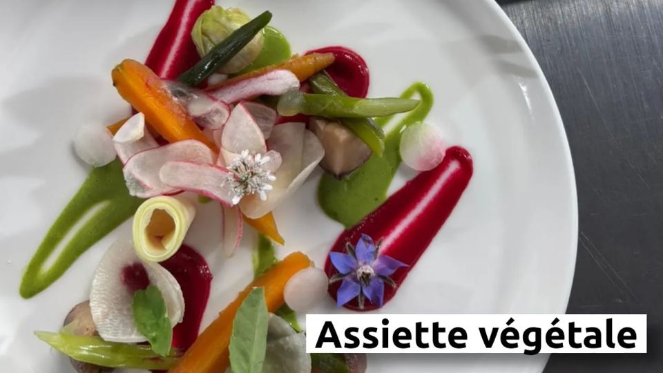 A feu doux : Le Haut Jardin #02 Assiette végétale