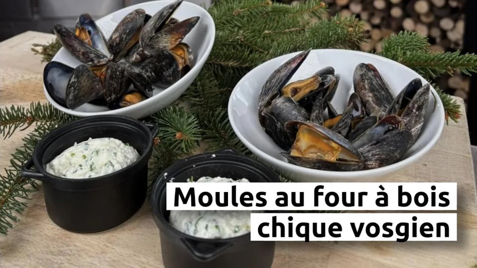A feu doux : La Vigotte #1 Moules au four à bois, chique vosgien