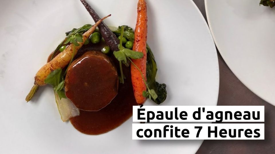 A feu doux : Avec Amour #03 Épaule d'agneau confite 7 Heures et légumes glacés