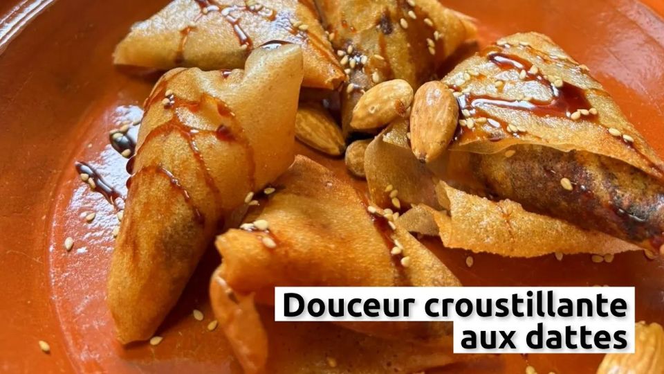 A feu doux : Miel & Safran #5 Douceur croustillante aux dattes