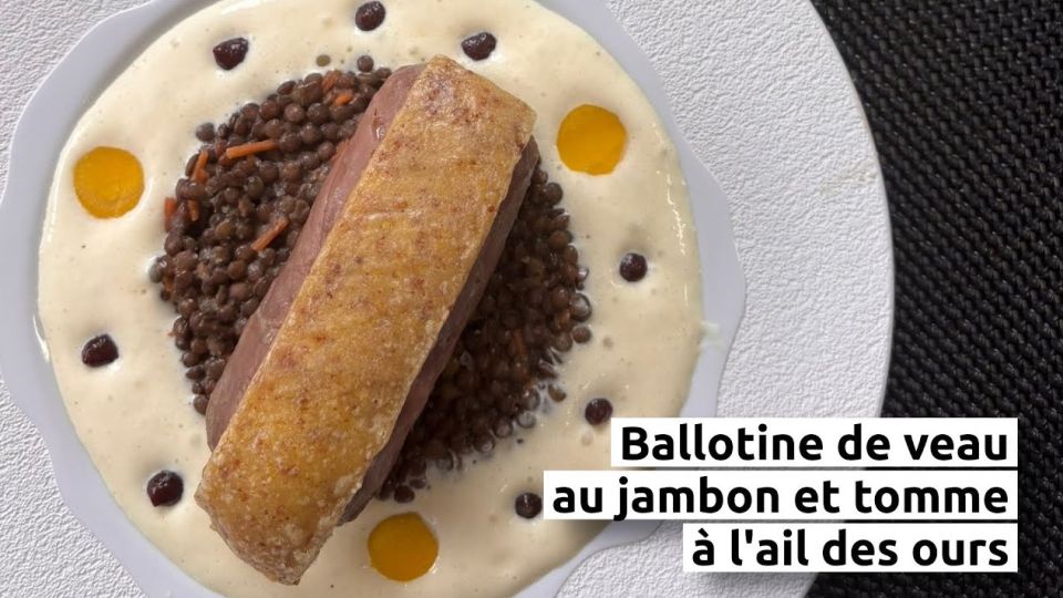 A feu doux : Le Plan B #04 Ballotine de veau au jambon et tomme à l'ail des ours