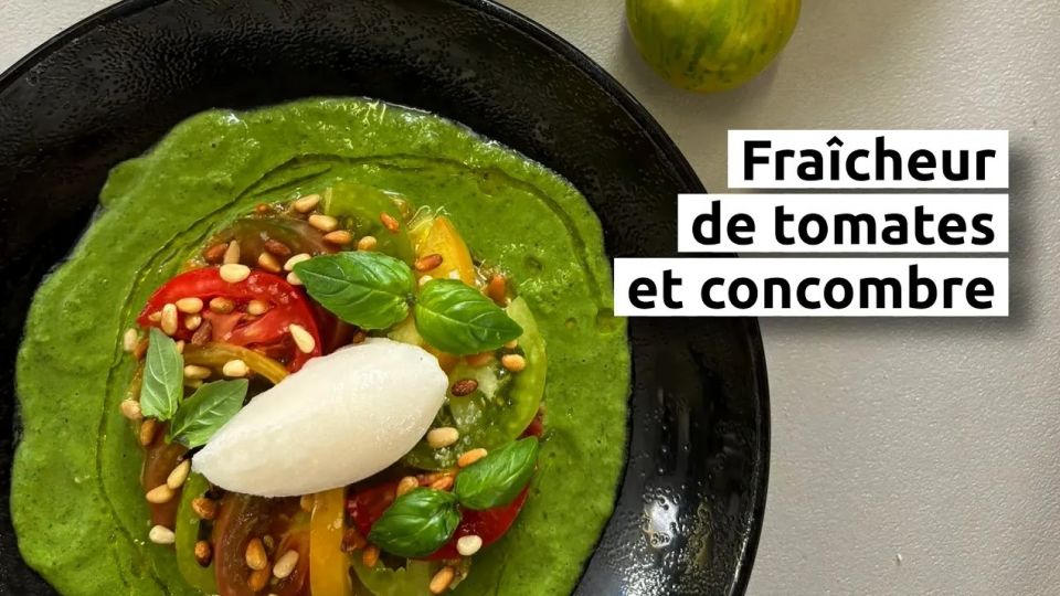 A feu doux : La Réserve #01 Fraîcheur de tomates et concombre