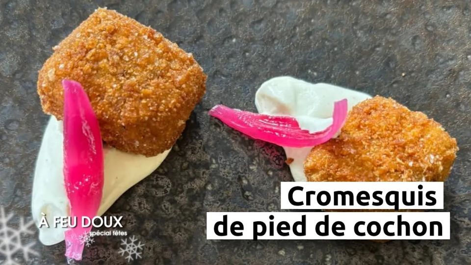 A feu doux : Arcus #01 Cromesquis de pied de cochon