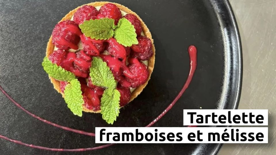 A feu doux : Le Gaigne #05 Tartelette framboises et mélisse
