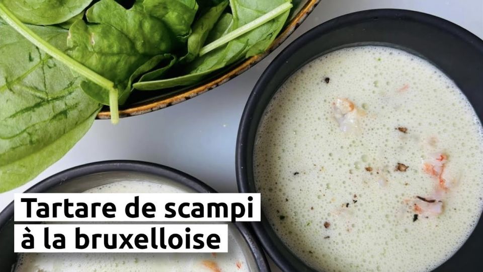 A feu doux : Chez Lulu #01 Tartare de scampi à la bruxelloise