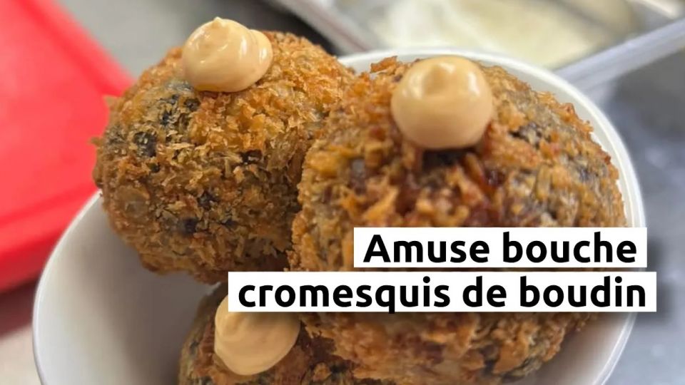 A feu doux : Âmes Soeurs #02 Amuse bouche : cromesquis de boudin