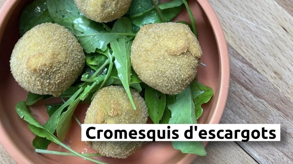 A feu doux : Jacques-Table à vin #01 Cromesquis d'escargots