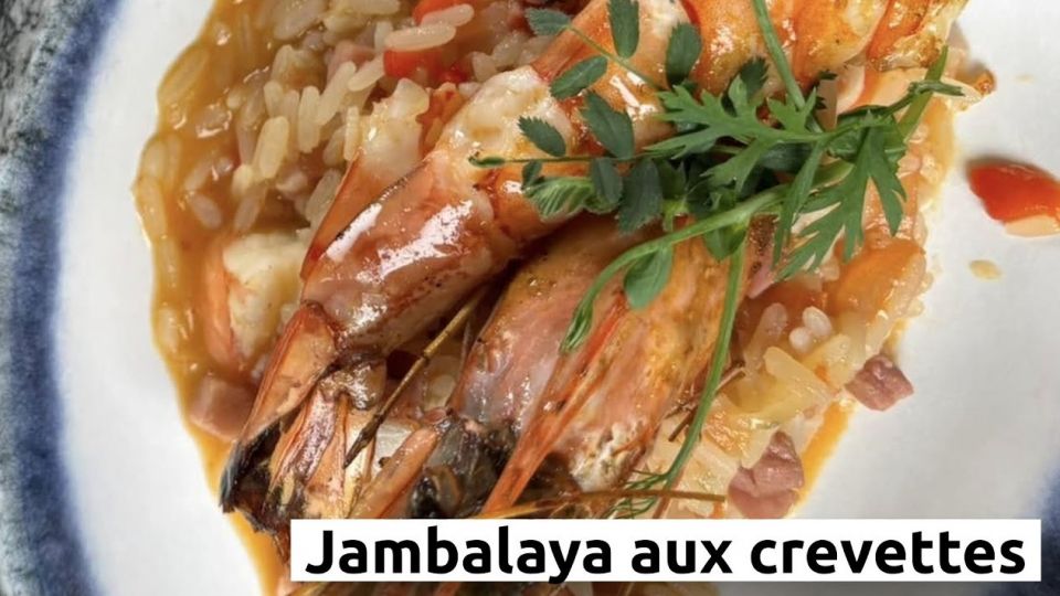A feu doux : L'Hostellerie du Prieuré #03 Jambalaya aux crevettes