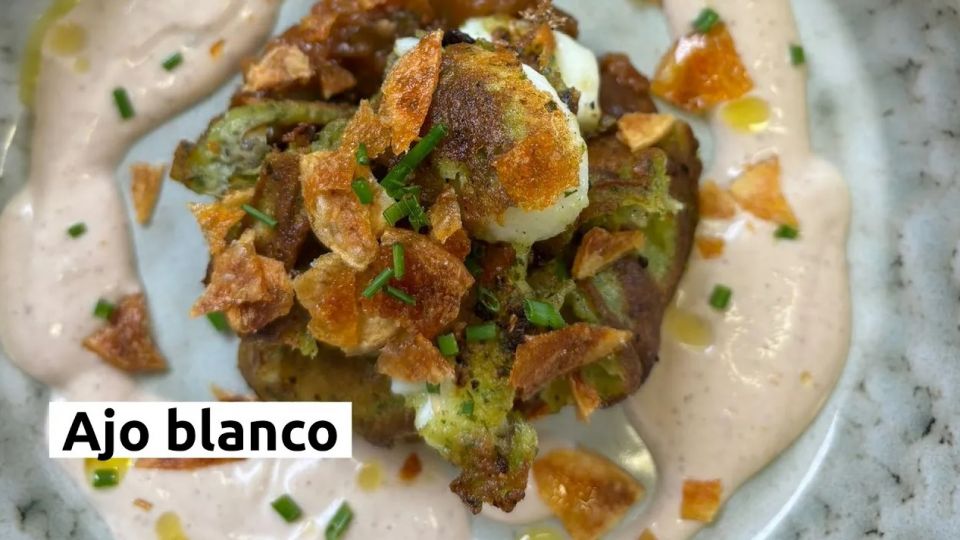 A feu doux : La Marmite Beaujolaise #02 Ajo blanco