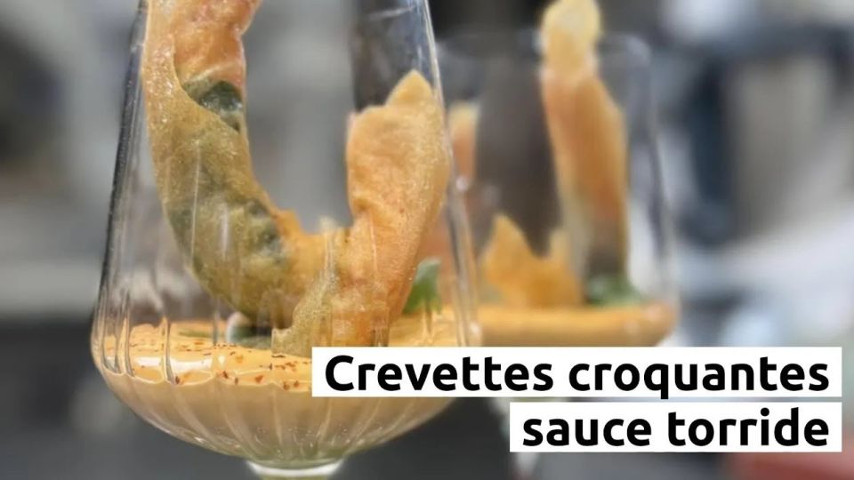A feu doux : La Pizzeria du Château #01 Crevettes croquantes et sauce torride