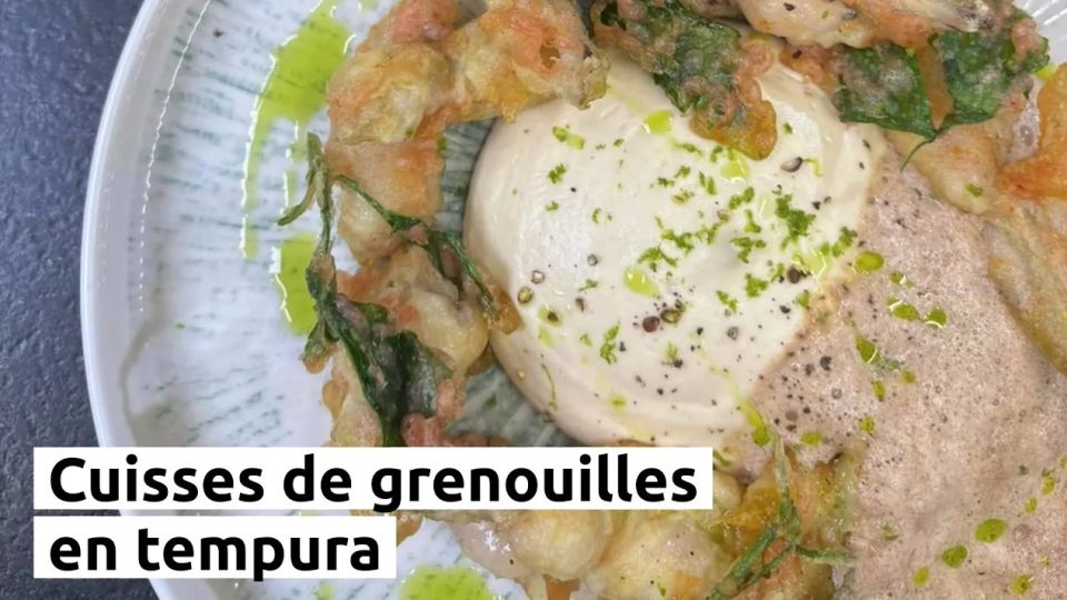 A feu doux : La Pizzeria du Château #03 Cuisses de grenouilles en tempura