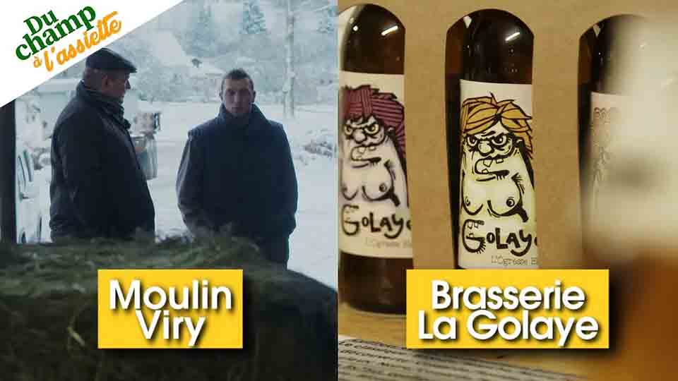 Du champ à l'assiette : au moulin Viry et à la brasserie La Golaye