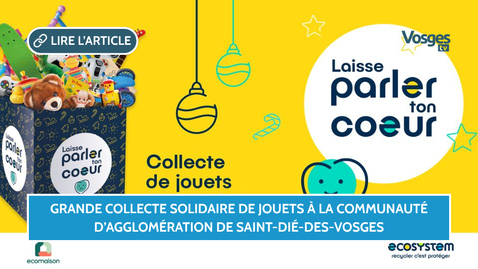 Grande collecte solidaire de jouets : donnez une seconde vie à vos trésors oubliés