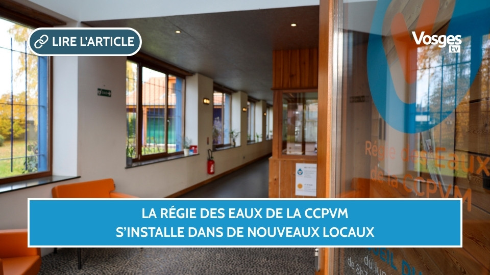 La Régie des Eaux de la CCPVM s’installe dans de nouveaux locaux