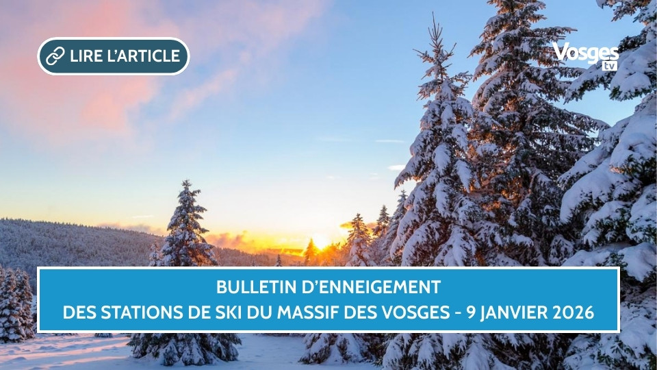 Bulletin d’enneigement des stations de ski du Massif des Vosges - 9 janvier