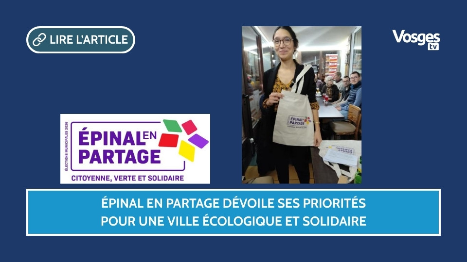 Épinal en Partage dévoile ses priorités pour une ville écologique et solidaire