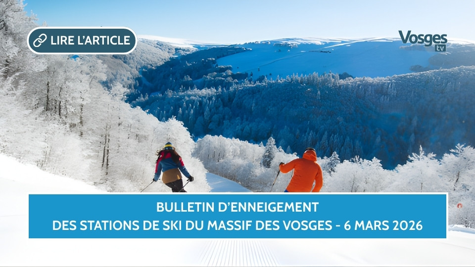 Bulletin d’enneigement des stations de ski du Massif des Vosges - 6 mars 2026