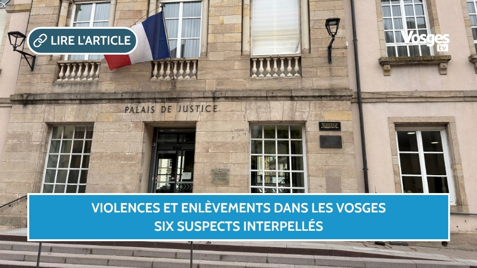Violences et enlèvements dans les Vosges, six suspects interpellés