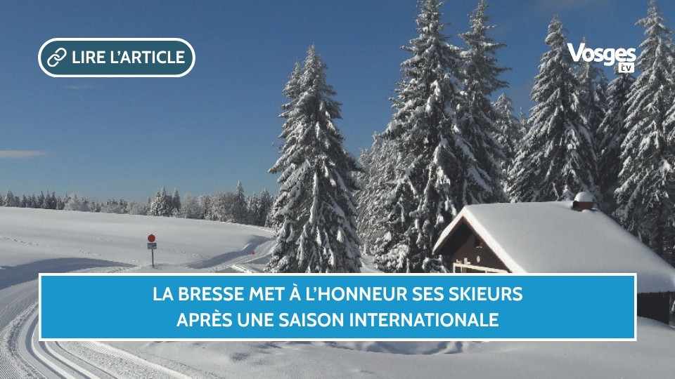 La Bresse met à l’honneur ses skieurs après une saison internationale