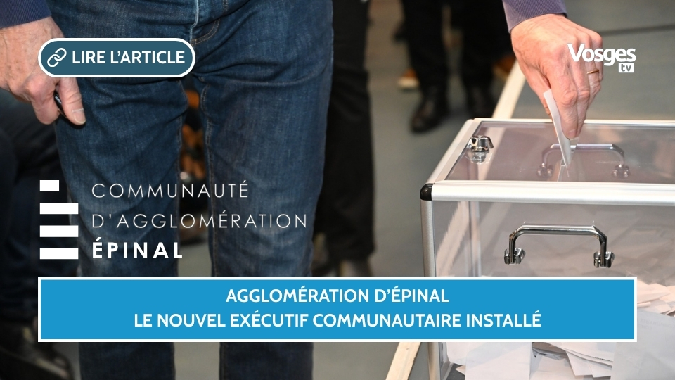 Agglomération d’Épinal : le nouvel exécutif communautaire installé