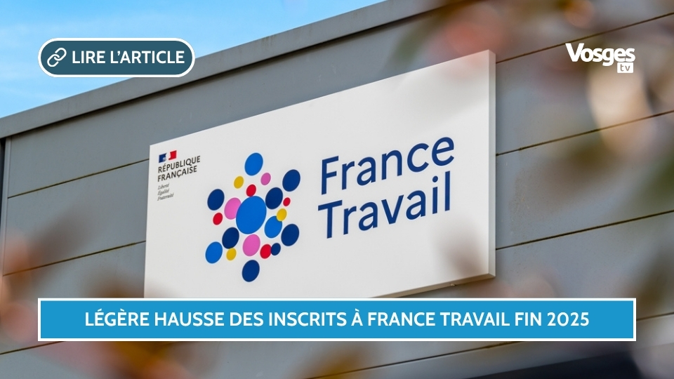 Légère hausse des inscrits à France Travail fin 2025