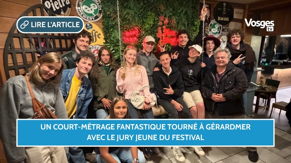 Un court-métrage fantastique tourné à Gérardmer avec le Jury Jeune du Festival