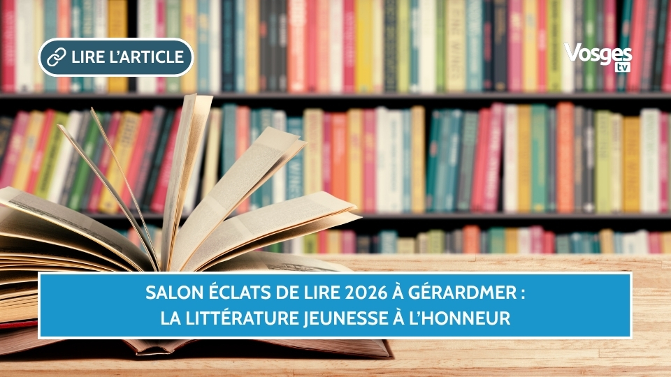 Salon Éclats de Lire 2026 à Gérardmer : la littérature jeunesse à l’honneur