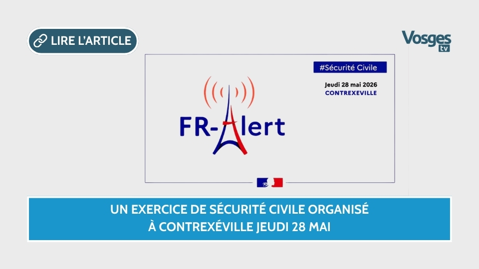 Un exercice de sécurité civile organisé à Contrexéville jeudi 28 mai