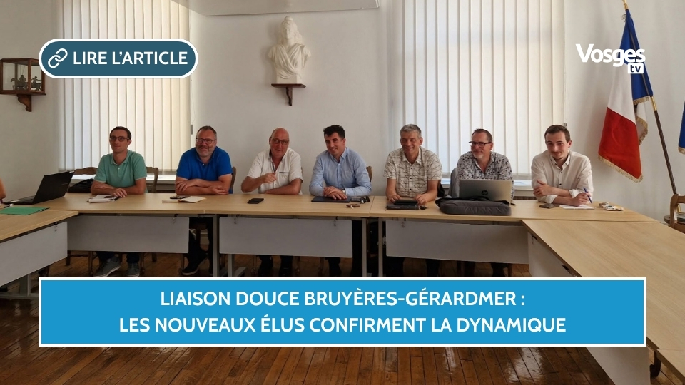 Liaison douce Bruyères-Gérardmer : les nouveaux élus confirment la dynamique
