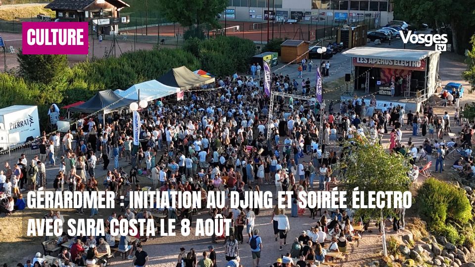 Gérardmer : initiation au DJing et soirée électro avec Sara Costa le 8 août