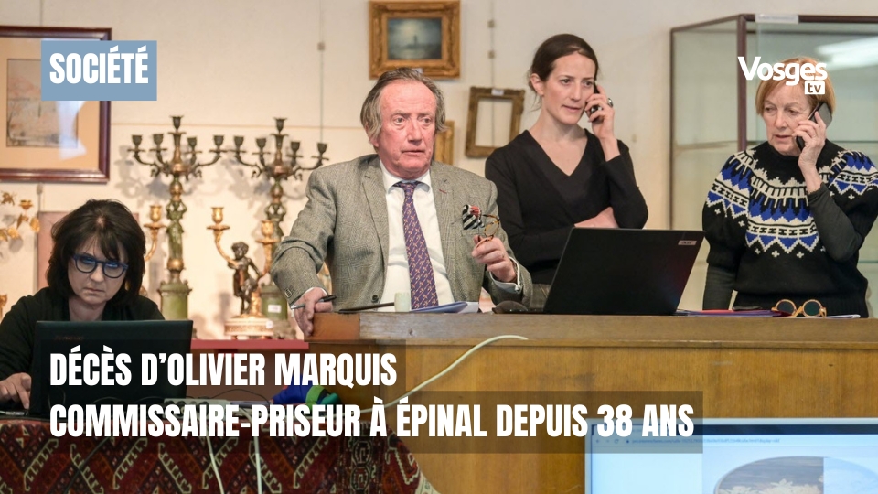Décès d’Olivier Marquis, commissaire-priseur à Épinal depuis 38 ans