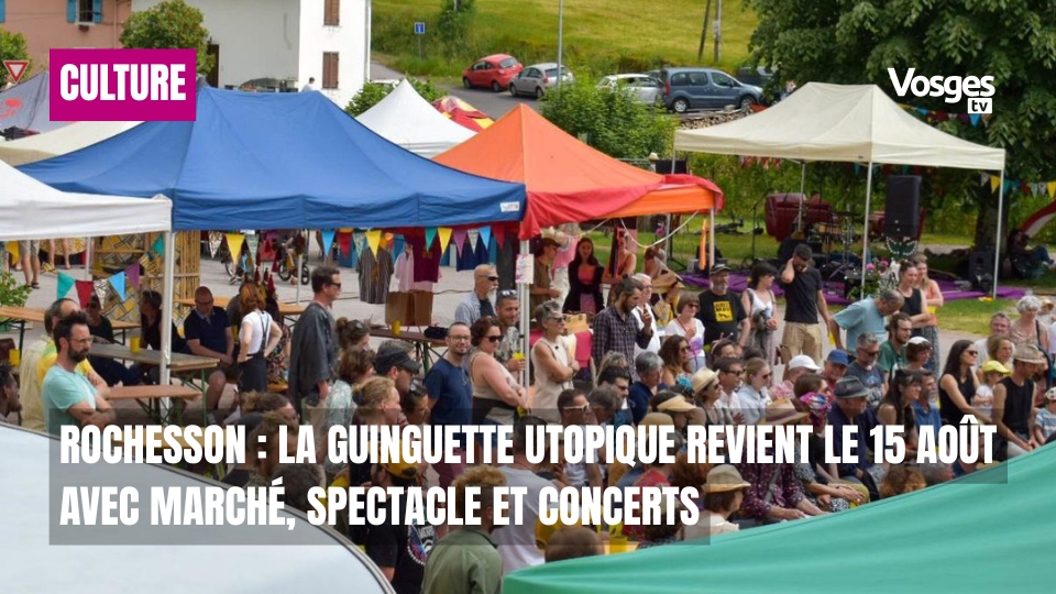 Rochesson : la Guinguette Utopique revient le 15 août avec marché, spectacle et concerts
