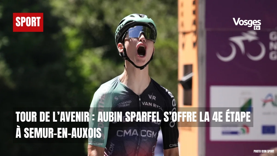 Tour de l’Avenir : Aubin Sparfel s’offre la 4e étape à Semur-en-Auxois