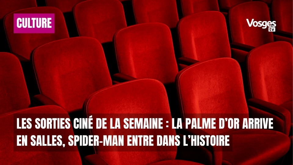 Les sorties ciné de la semaine : la Palme d’or arrive en salles, Spider-Man entre dans l’histoire