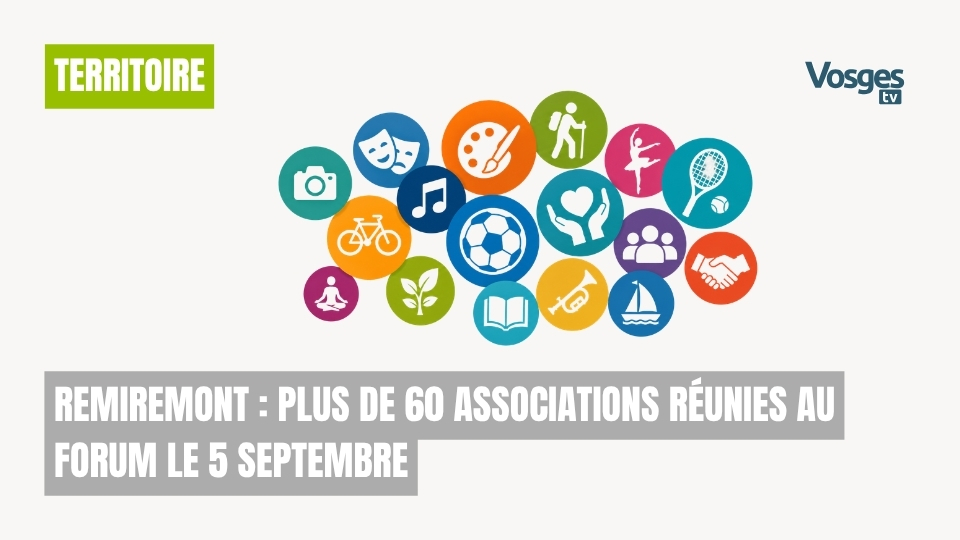Remiremont : plus de 60 associations réunies au forum le 5 septembre