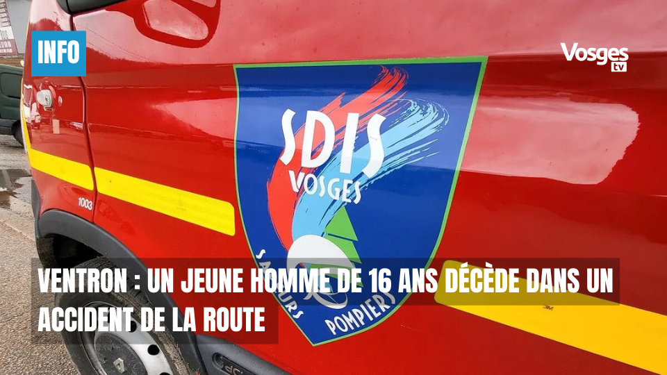 Ventron : un jeune de 16 ans décède dans un accident de la route