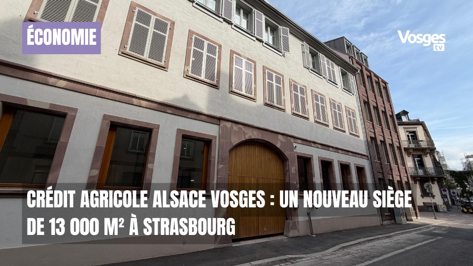 Crédit Agricole Alsace Vosges : un nouveau siège de 13 000 m² à Strasbourg