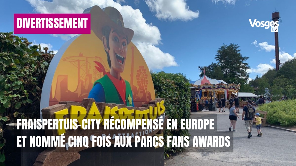 Fraispertuis-City récompensé en Europe et nommé cinq fois aux Parcs Fans Awards