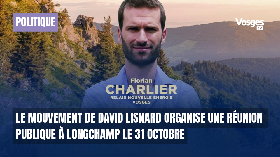 Le mouvement de David Lisnard organise une réunion publique à Longchamp le 31 octobre