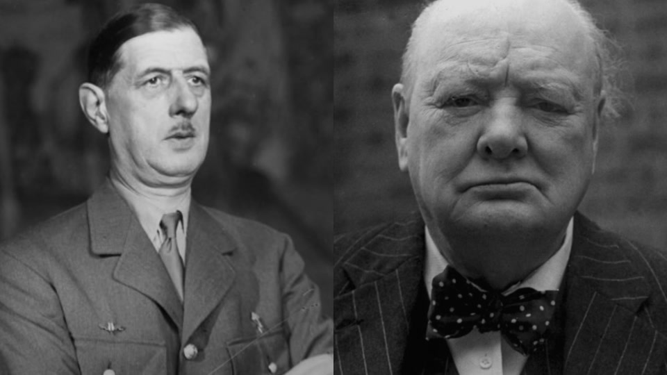 Documentaire : De Gaulle vs Churchill : mémoires de guerre, guerre des mémoires de Pierre Assouline