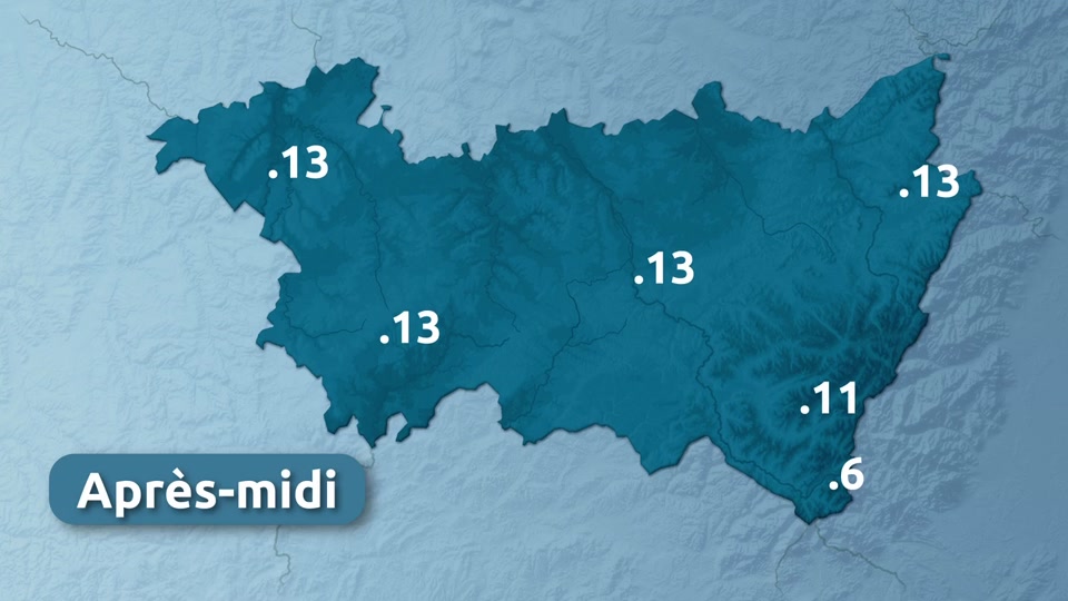 Météo de dimanche 7 décembre