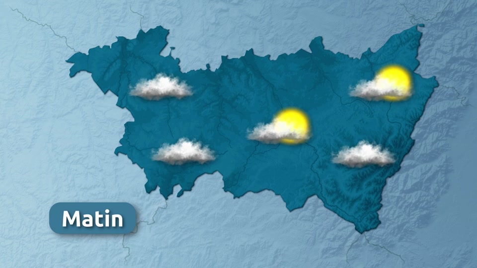 Météo de mardi 13 janvier